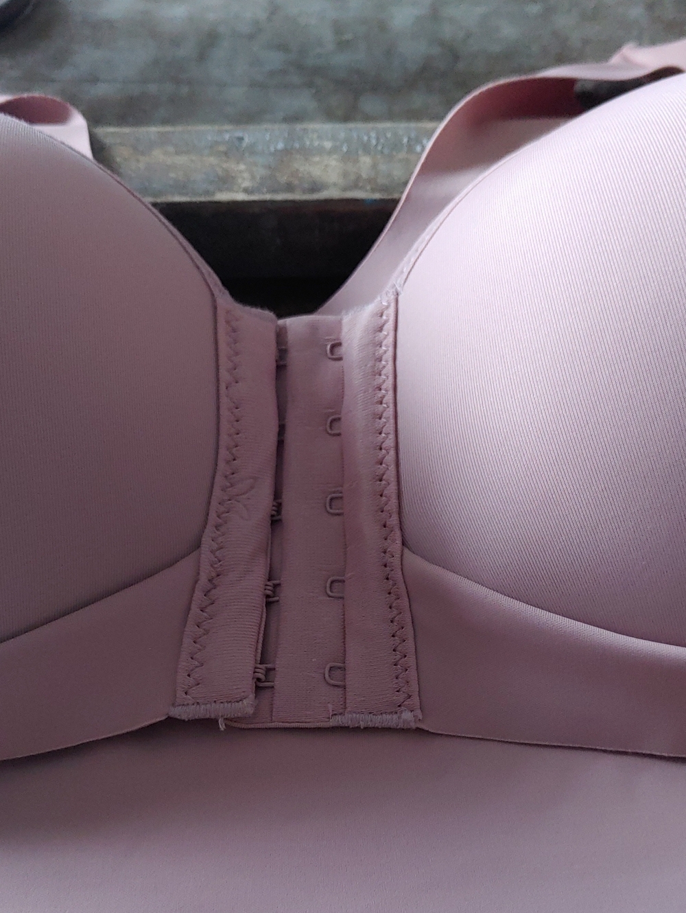 NWOT Fallsweet Size 42 Front Closure Brown Padded Wirefree Bra - Picture 3 of 9